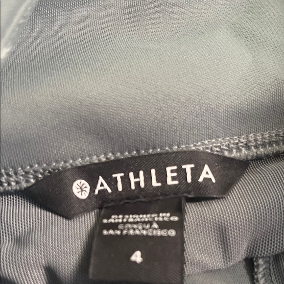 Athleta Gray Activewear Cargo Pants - Picture 2 of 7
